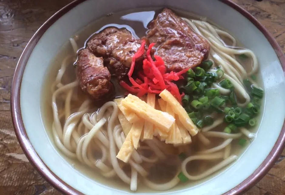 謝苅そば（じゃーがるそば）の料理写真